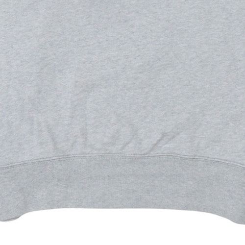 Nike Men's Grey Pullover Sweatshirt M Regular Fit Crew Neck