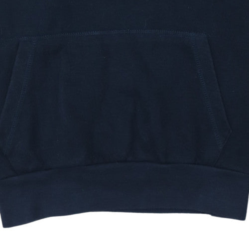 Lee Cooper Men's Blue Pullover Hoodie S Regular Fit Fleece