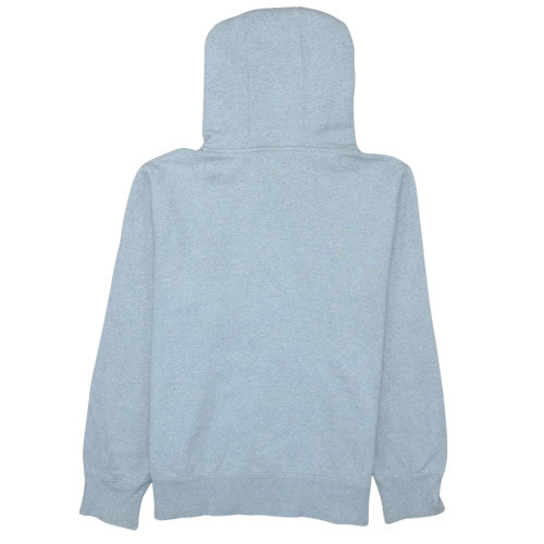 Champion Men's Grey Pullover Hoodie Large Logo Fleece Sweatshirt