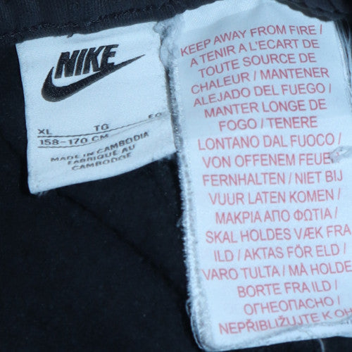 Nike Boys Black XL Jogger Fleece Sweatpants with Elastic Waist