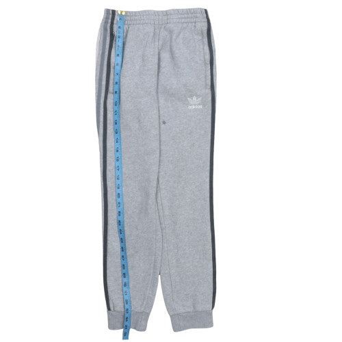 Adidas Men’s Grey XS Jogger Sweatpants with Logo Detail