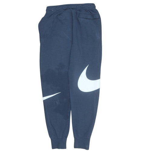 Nike Men's Blue Logo Sweatpants Size S Regular Fit