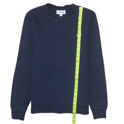 Lacoste Sport Men's Blue XS Crew Neck Pullover Sweatshirt