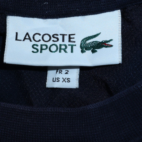 Lacoste Sport Men's Blue XS Crew Neck Pullover Sweatshirt