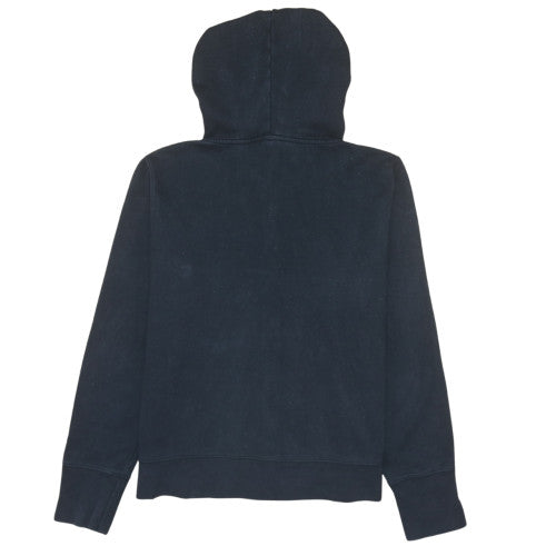 GAP Men's Black XL Full Zip Hoodie Sweatshirt Fleece Cotton Blend