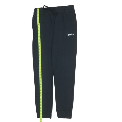 Adidas Womens Black Joggers Size M Drawstring Sweatpants