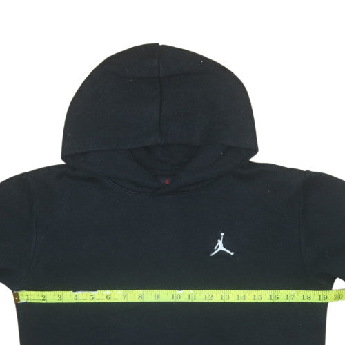 Jordan Boys Black Pullover Hoodie XL 13-15 Years Logo Print Sweatshirt