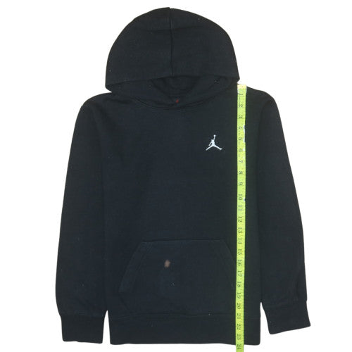 Jordan Boys Black Pullover Hoodie XL 13-15 Years Logo Print Sweatshirt
