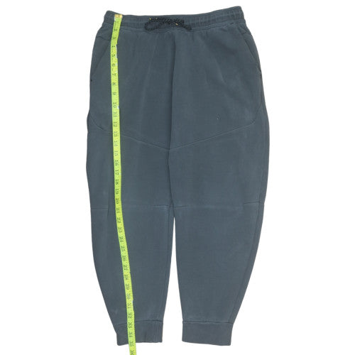 Nike Men's Blue Jogger Trousers L Regular Fit Fleece Sweatpants