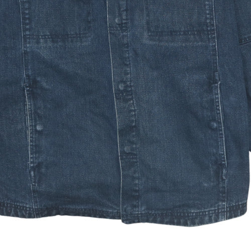 Kiabi Casual Men's Blue Denim Basic Jacket L Regular Fit