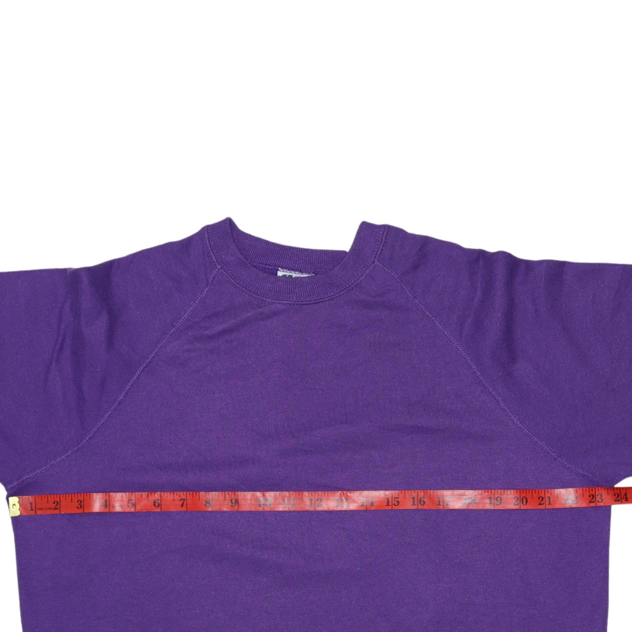 Lee Men’s Purple Pullover Sweatshirt Fleece Lined Crew Neck M