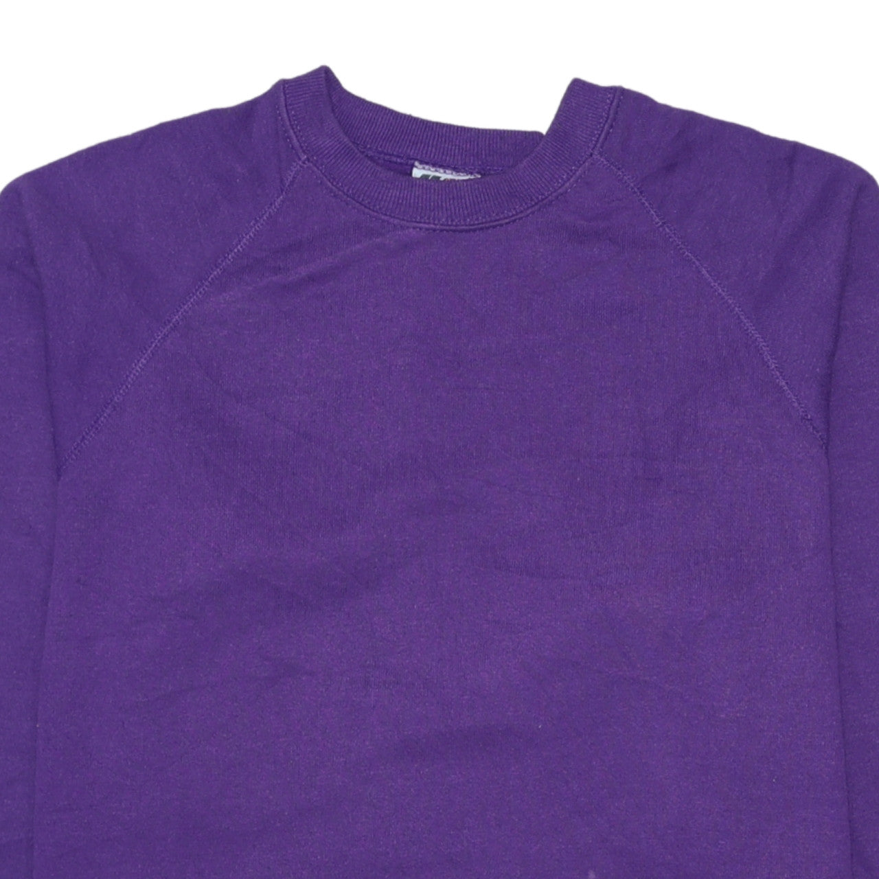 Lee Men’s Purple Pullover Sweatshirt Fleece Lined Crew Neck M