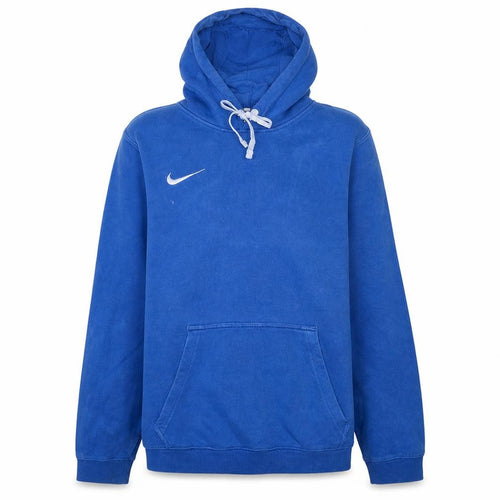 Nike Men's Blue Pullover Hoodie Size S Sports Fleece Sweatshirt