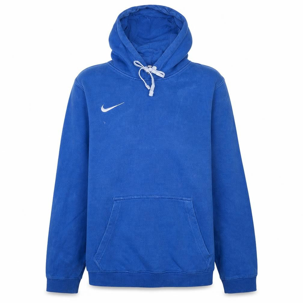 Nike Men's Blue Pullover Hoodie Size S Sports Fleece Sweatshirt