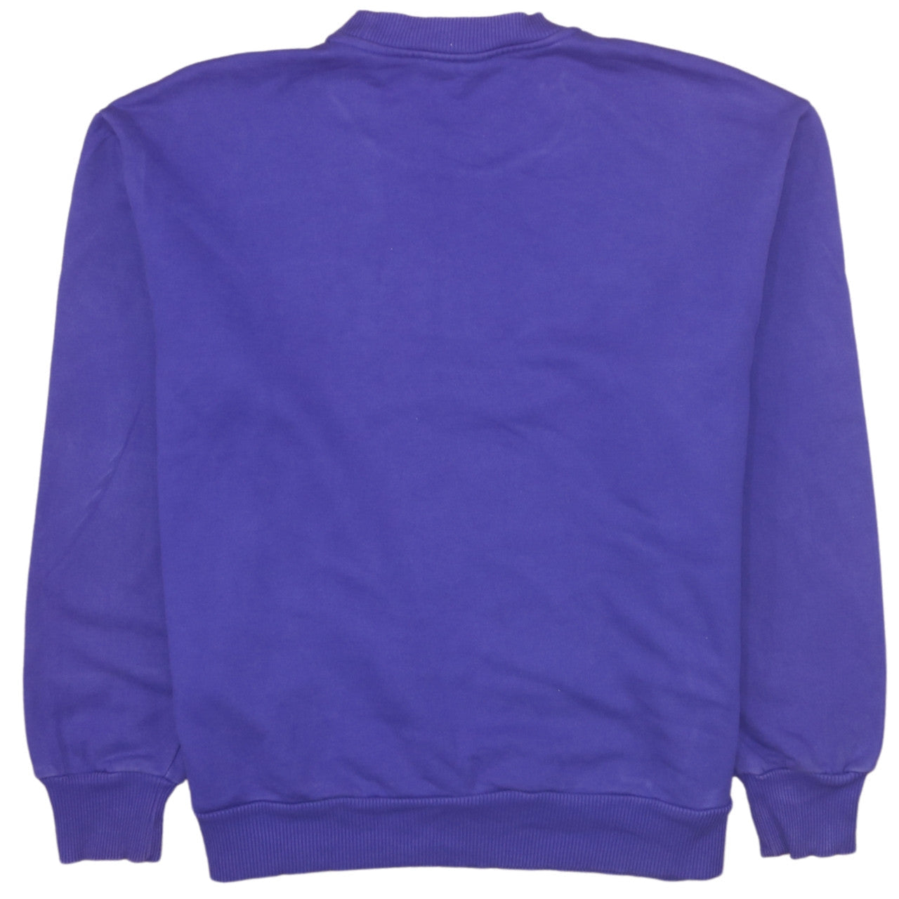 Diesel Men’s Purple Logo Crew Neck Cotton Sweatshirt Size M