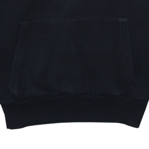 Reebok Women's Black Small Pullover Hoodie with Logo Details