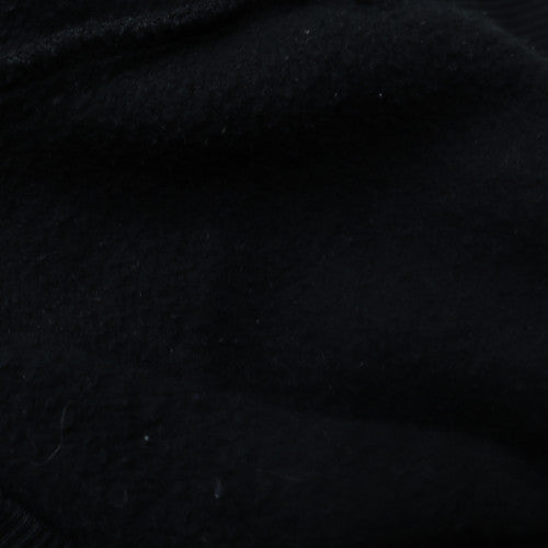 Reebok Women's Black Small Pullover Hoodie with Logo Details