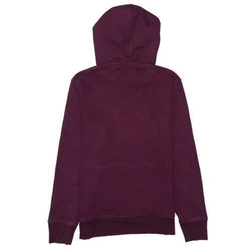 Levi's Men's Purple Pullover Hoodie S Logo Fleece Sweatshirt