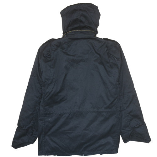 Elutex Mens Black M Hooded Waterproof Parka Jacket Workwear