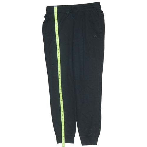adidas Womens Black Jogger Sweatpants Size 12-14 Regular Fit