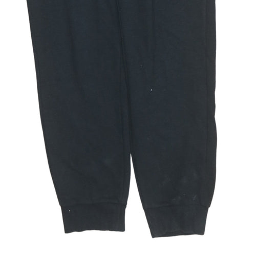 adidas Womens Black Jogger Sweatpants Size 12-14 Regular Fit