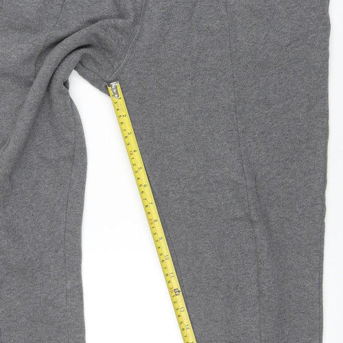 Thought Womens Grey Cotton Blend Jogger Trousers Size 10