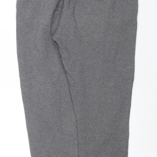Thought Womens Grey Cotton Blend Jogger Trousers Size 10