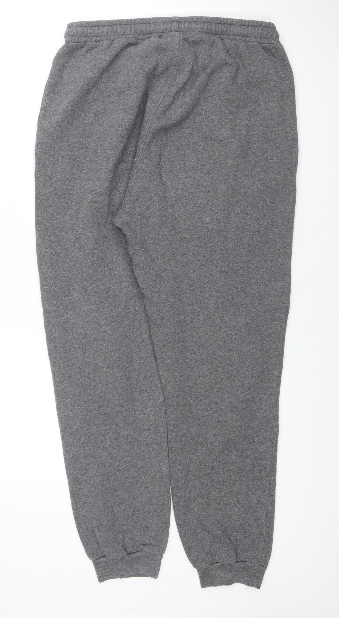 Thought Womens Grey Cotton Blend Jogger Trousers Size 10