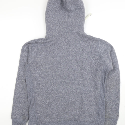 Weird Fish Women's Grey Size 10 Full Zip Hooded Sweatshirt