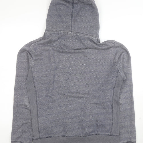 Superdry Men's Blue Pullover Hoodie Size M Knit Cotton Jumper
