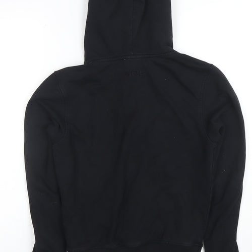 ARNE Boys Black Pullover Hoodie Size 10 Cotton Blend Long Sleeve