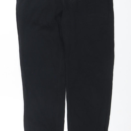 Uniqlo Women's Black Cotton Blend Jogger Sweatpants Size S