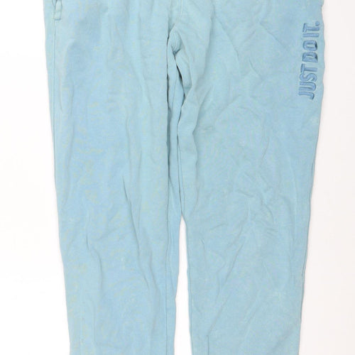 Nike Men's Blue Jogger Style Sweatpants M Regular Fit