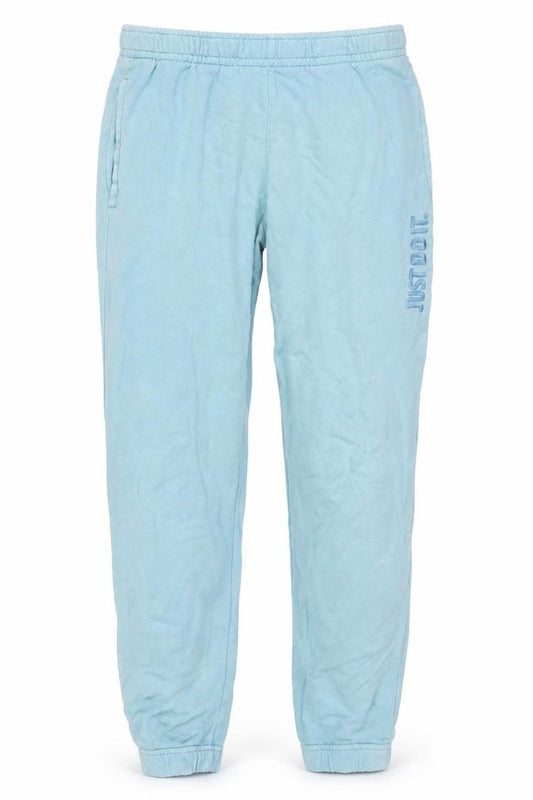 Front view of Nike Men's Blue Jogger Style Sweatpants M Regular Fit