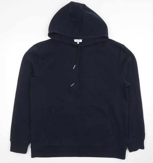 ARNE Men's Blue Pullover Hoodie XL Regular Fit Cotton Blend