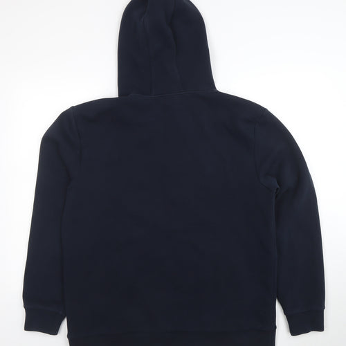 ARNE Men's Blue Pullover Hoodie XL Regular Fit Cotton Blend