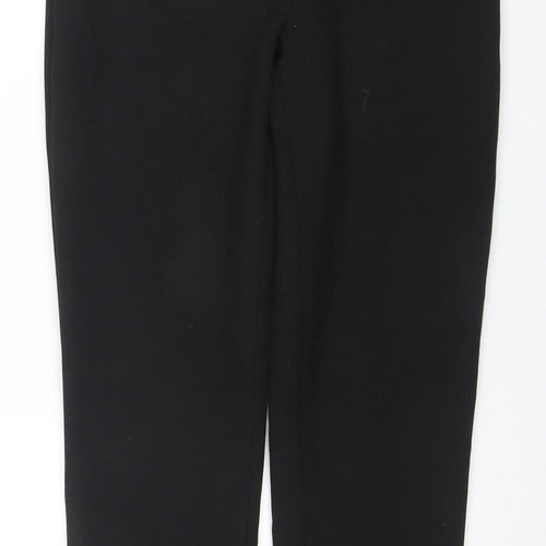 Jaeger Women Black Size 8 Slim Cropped Trousers