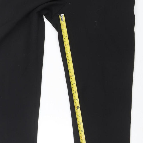 Jaeger Women Black Size 8 Slim Cropped Trousers