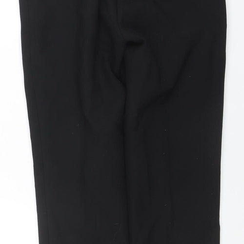 Jaeger Women Black Size 8 Slim Cropped Trousers