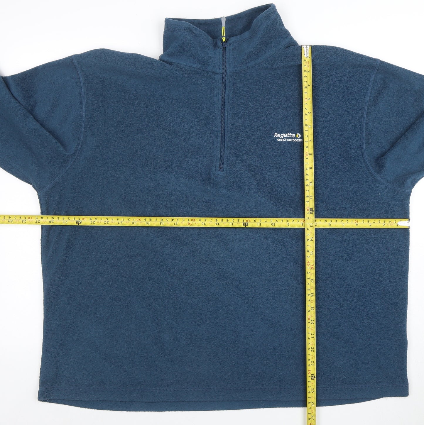 Regatta Mens Blue 2XL Fleece Pullover Sweatshirt Outdoor Zip