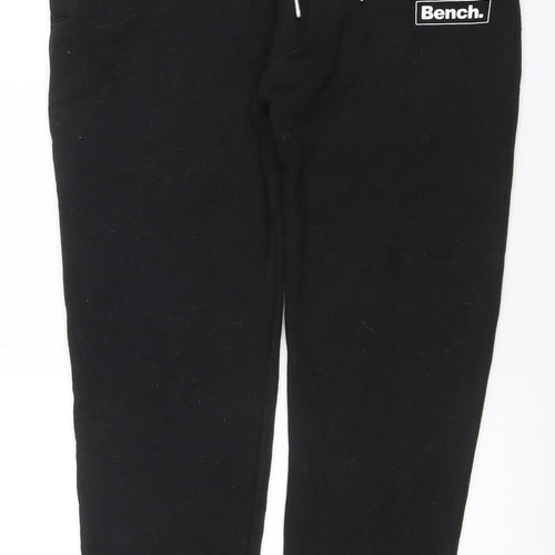 Bench Men’s Black XL Jogger Sweatpants Fleece Elastic Waist Activewear
