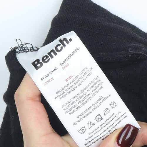 Bench Men’s Black XL Jogger Sweatpants Fleece Elastic Waist Activewear