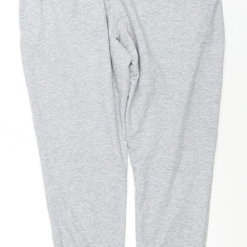 Gymshark Men's Grey Slim Fit Jogger Trousers Size M Elastic Waist