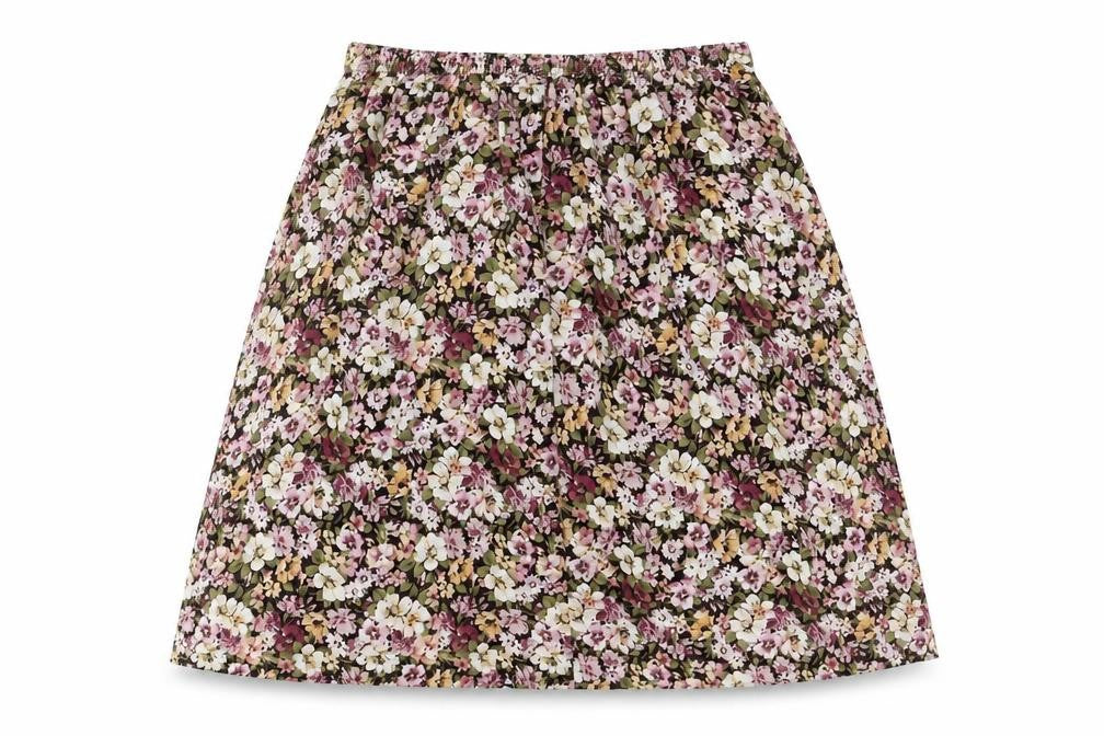 Honor Millburn Women’s Multicoloured Floral Midi A-Line Skirt Size 14