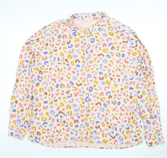 Sugarhill Brighton Women’s Multicoloured Animal Print Blouse UK 16