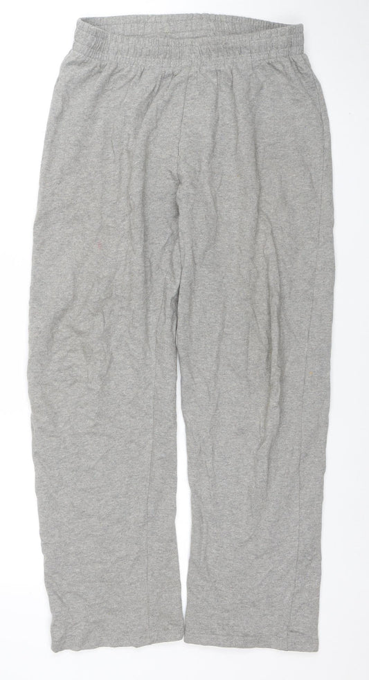 Quality Leisurewear Men's Grey Sweatpants S Regular Fit Elastic Waist