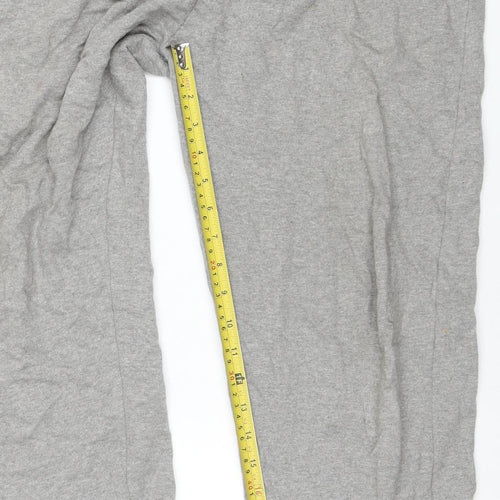 Quality Leisurewear Men's Grey Sweatpants S Regular Fit Elastic Waist