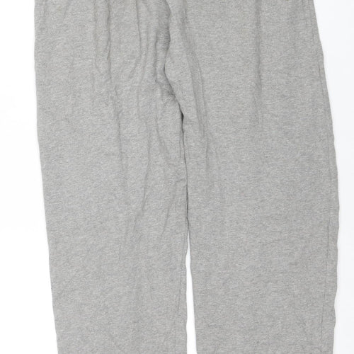Quality Leisurewear Men's Grey Sweatpants S Regular Fit Elastic Waist