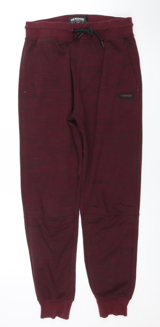 McKenzie Men’s Brown Jogger Activewear Trousers L Regular Fit
