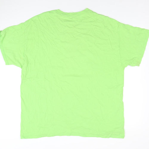Rick and Morty Lootwear Exclusive Green XL Men's Graphic T-Shirt